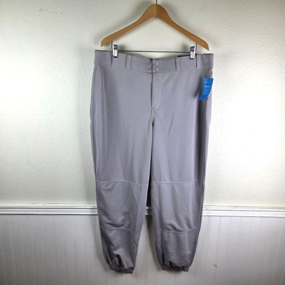 Champro NWT Men's Gray Baseball Sports Pants Size XL